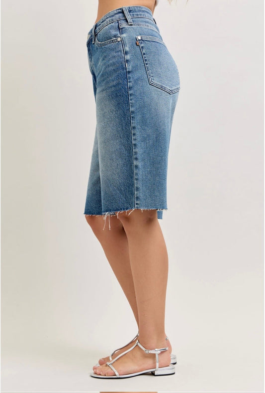 Bermudas vaqueras Judy Blue Rigid Magic