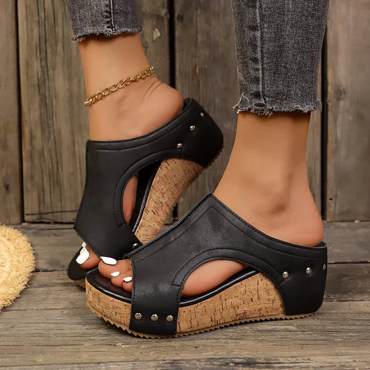 Linda | Sandalias cómodas con cuña