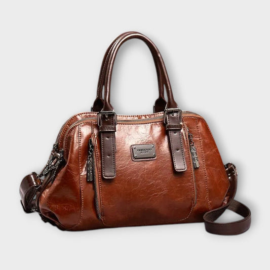 Elegante bolsa de hombro vintage