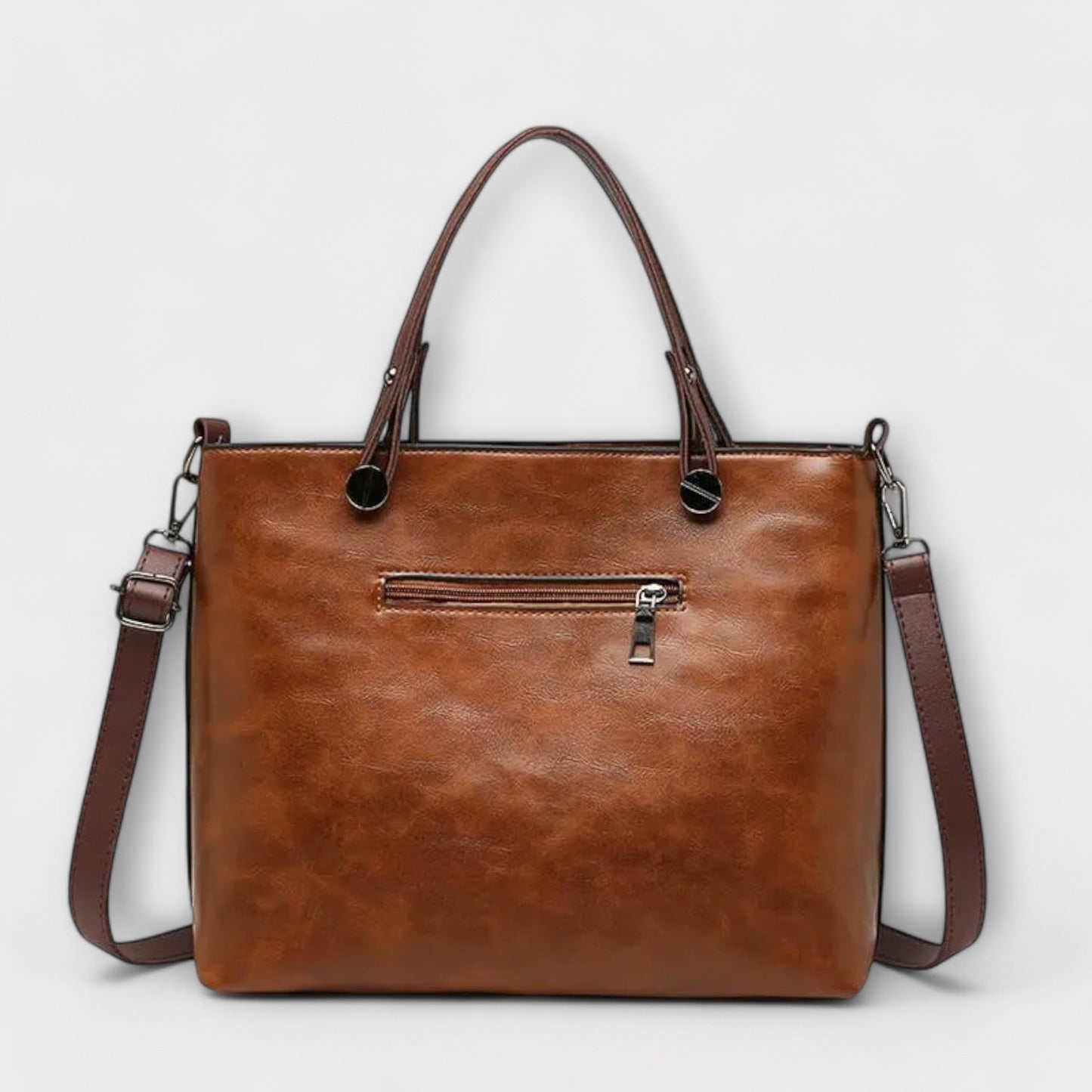 Elegante bolsa de cuero