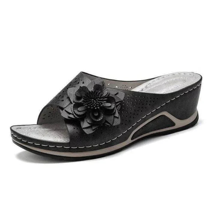 Gavrielle | Sandalias de piel suave con soporte para el arco