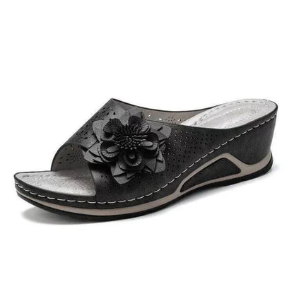 Gavrielle | Sandalias de piel suave con soporte para el arco