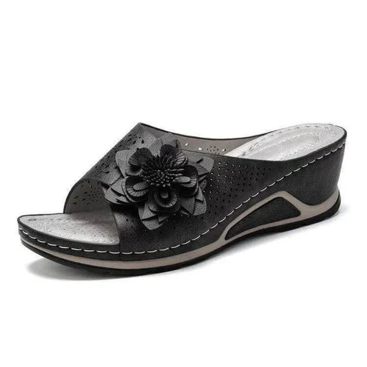 Gavrielle | Sandalias de piel suave con soporte para el arco